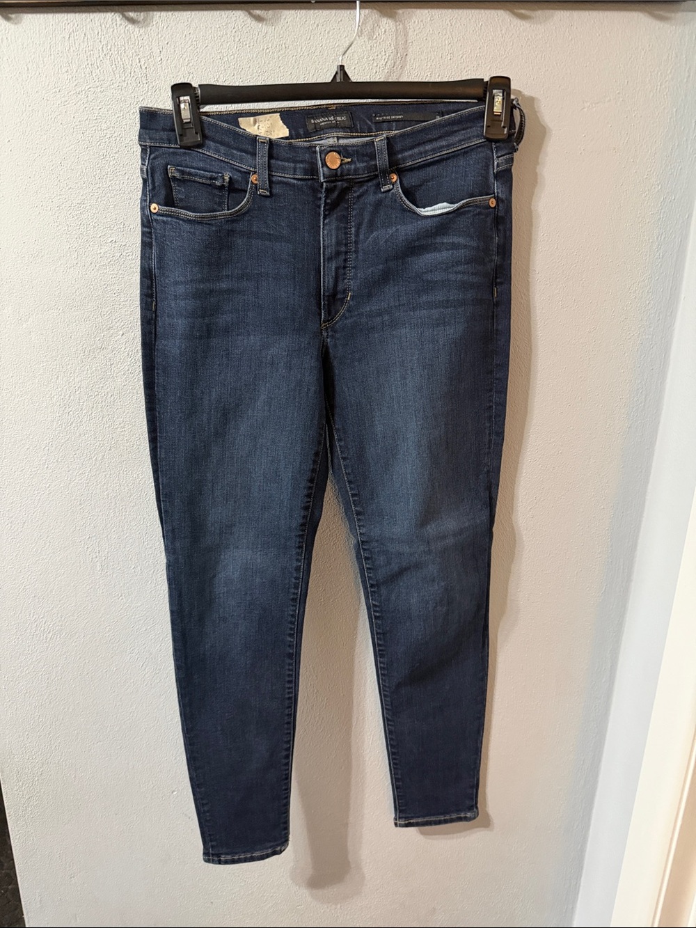 Banana Republic Dark Blue Skinny Jeans for Women